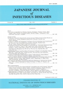 Japanese Journal of Infectious Diseases Image 1